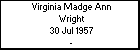 Virginia Madge Ann Wright