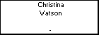 Christina Watson