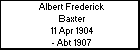 Albert Frederick Baxter