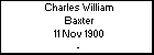 Charles William Baxter